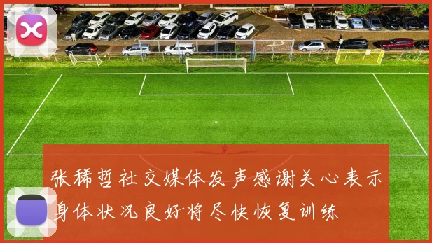 张稀哲社交媒体发声感谢关心表示身体状况良好将尽快恢复训练